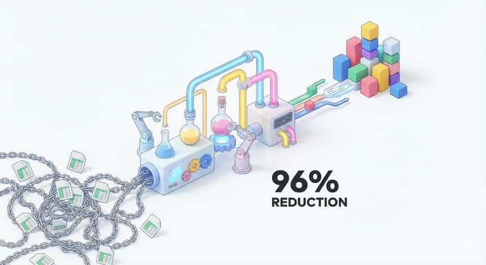 【Excel手作業 自動化 事例】月間作業時間96%削減した3つの実例と進め方