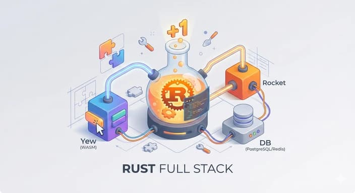 【Rust】「非生産的」なWebアプリを作ってみた - Yew + Rocketフルスタック開発