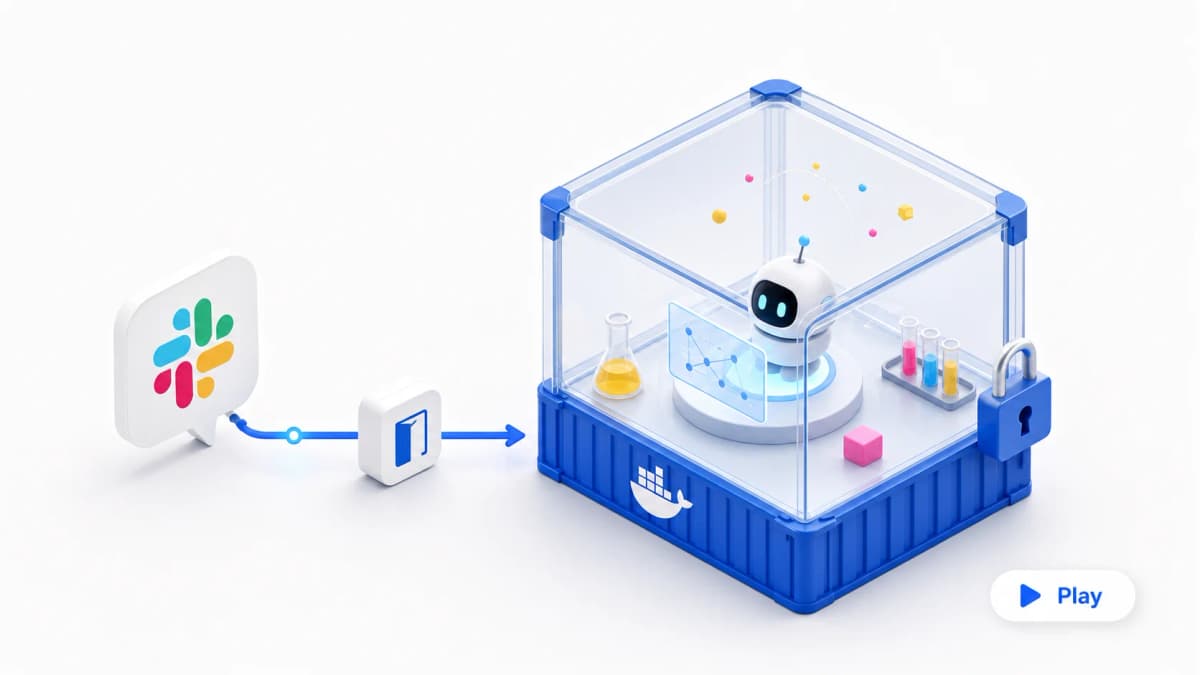Slackから「コンテナの中のAIエージェント」を動かしてみた実験記録