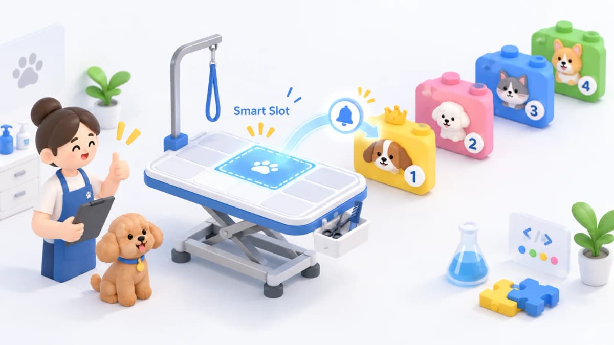 トリミングサロンの当日キャンセル、空いた施術枠を次の予約でどう埋めるか